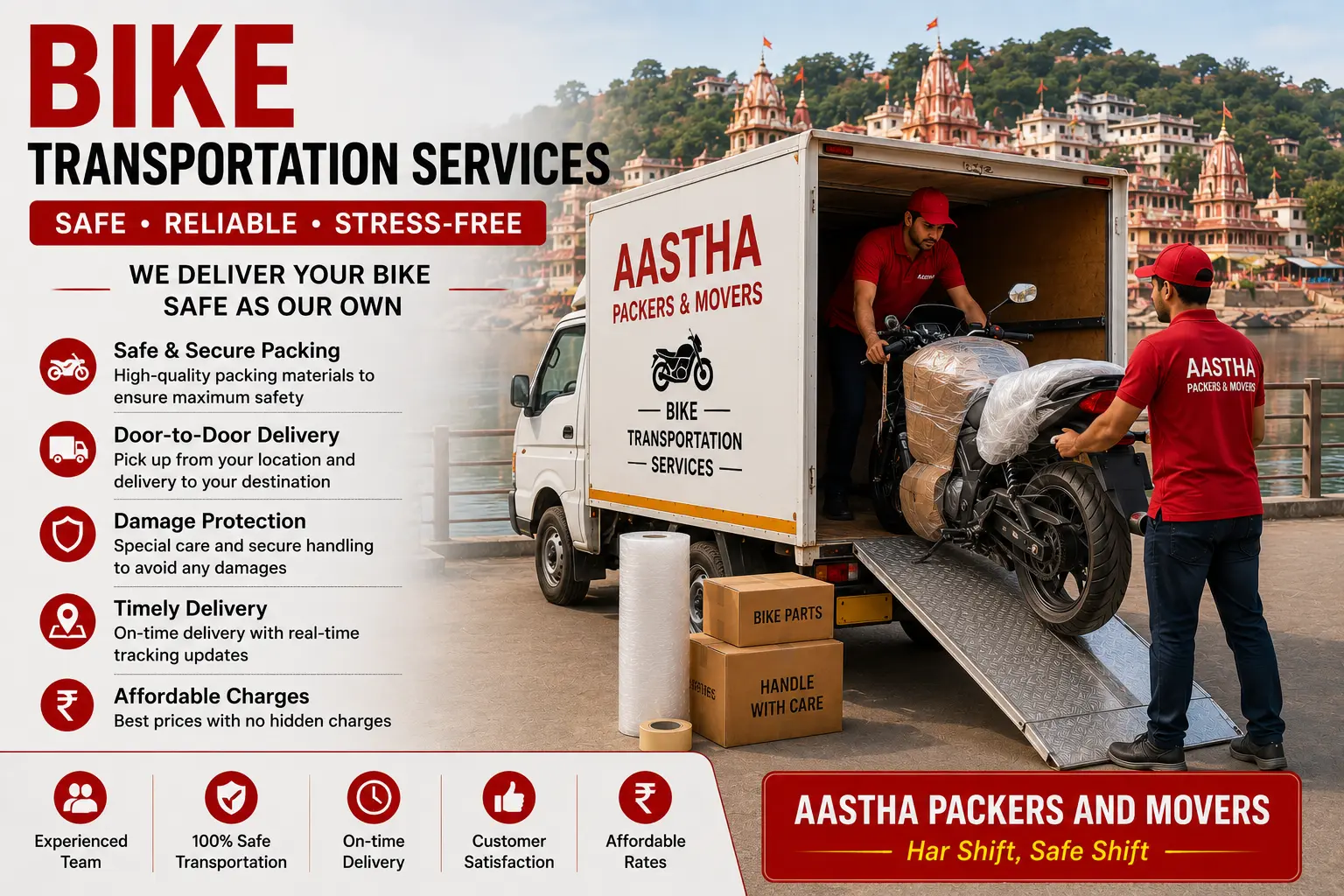 Bike Transportation Services Mirzapur