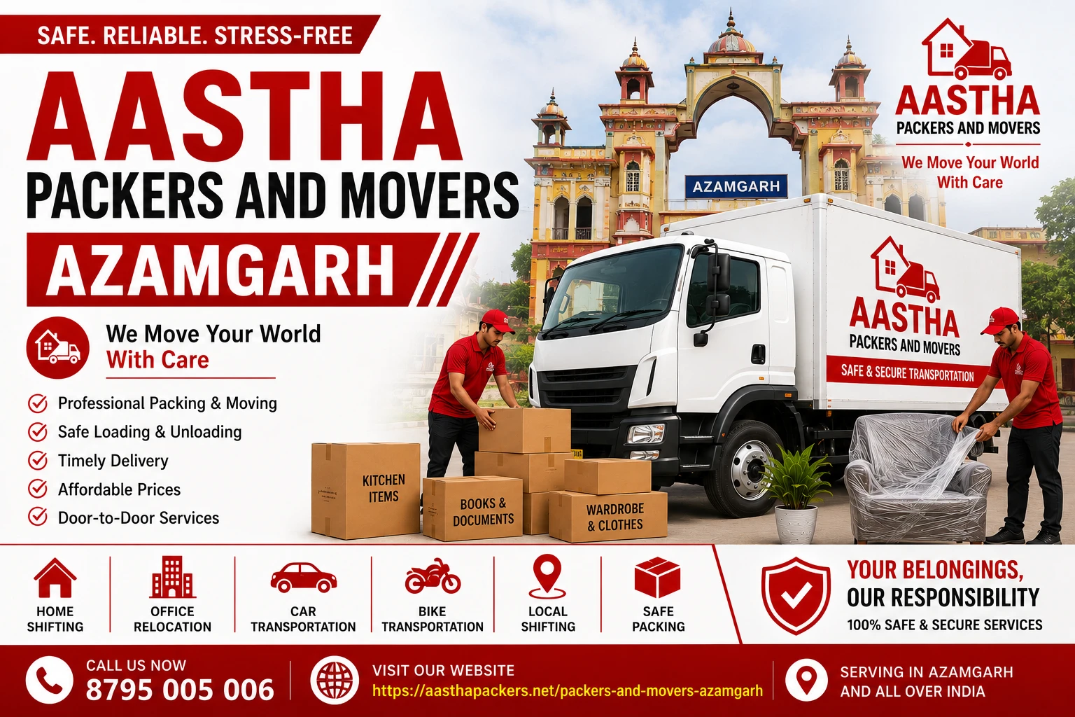 aastha packers and movers azamgarh