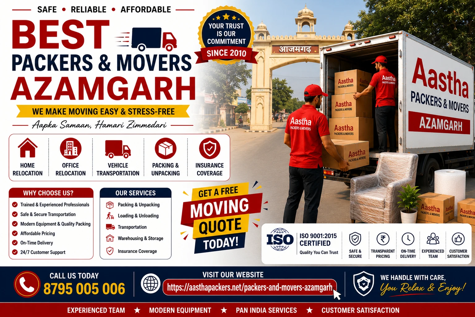 Best Packers and Movers Azamgarh