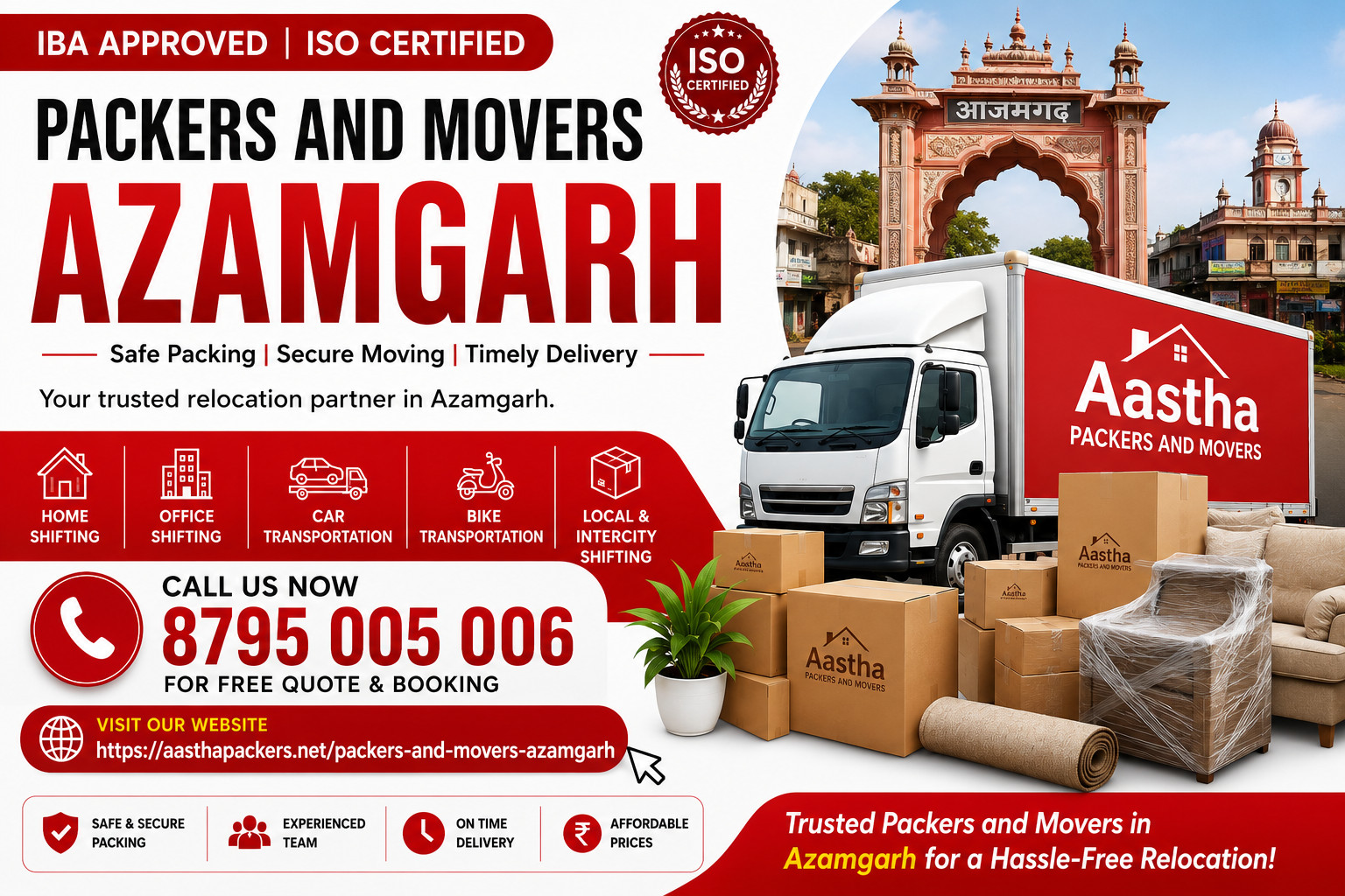 packers and movers azamgarh contact number
