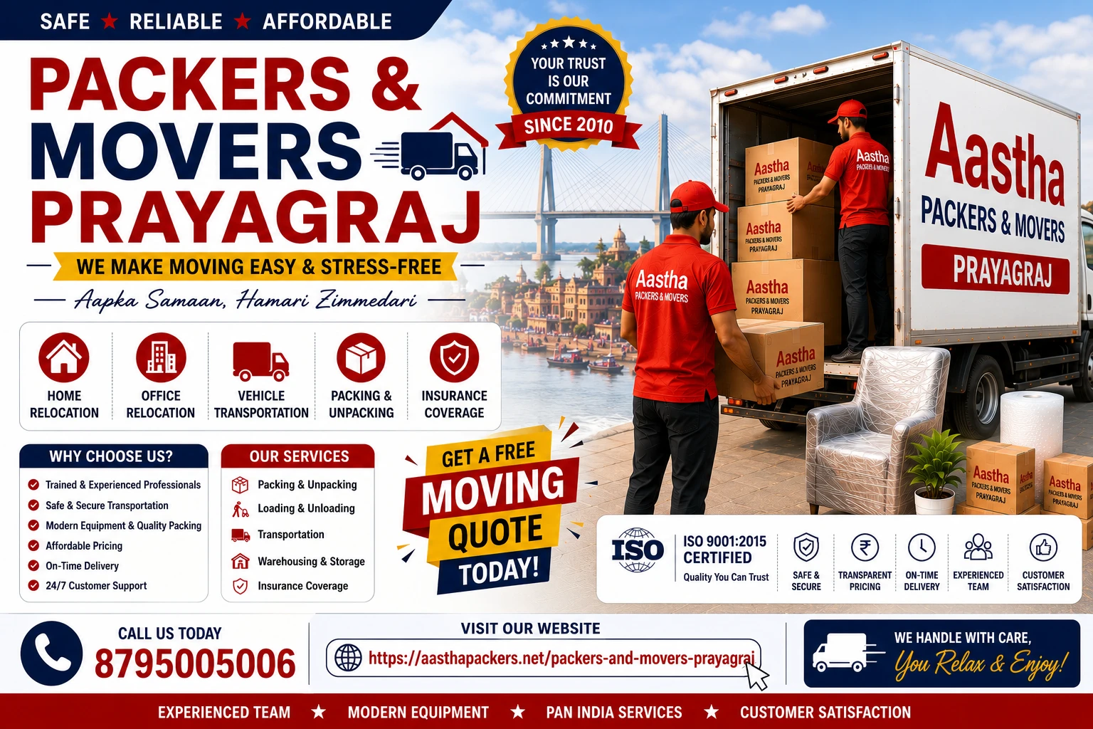 Packers and Movers Prayagraj Contact Number