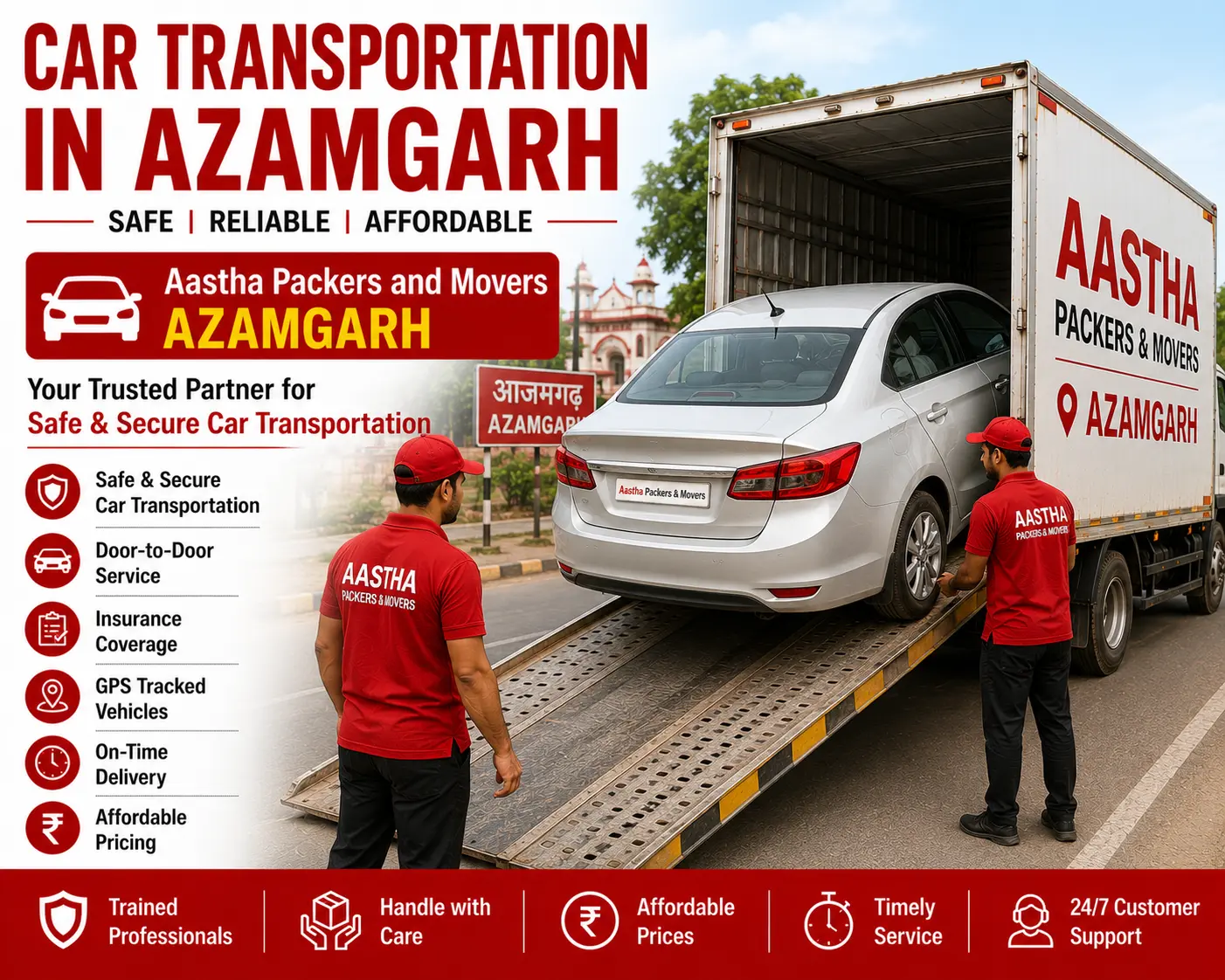 Car Transportation Services in Azamgarh