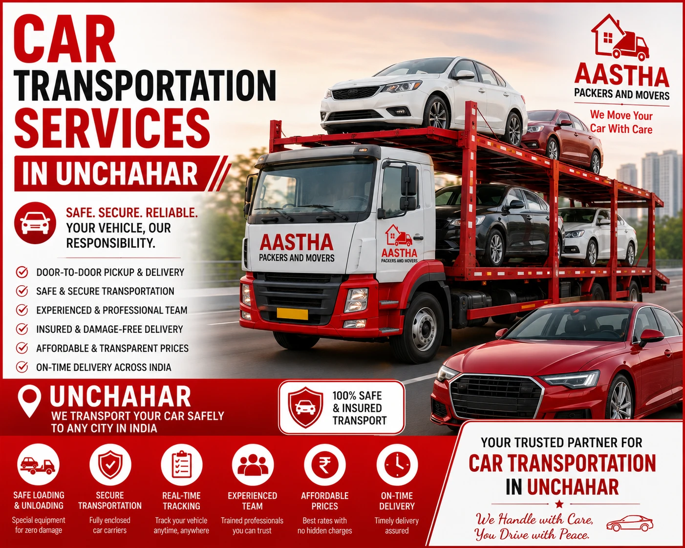 Car Transportation Services in Unchahar