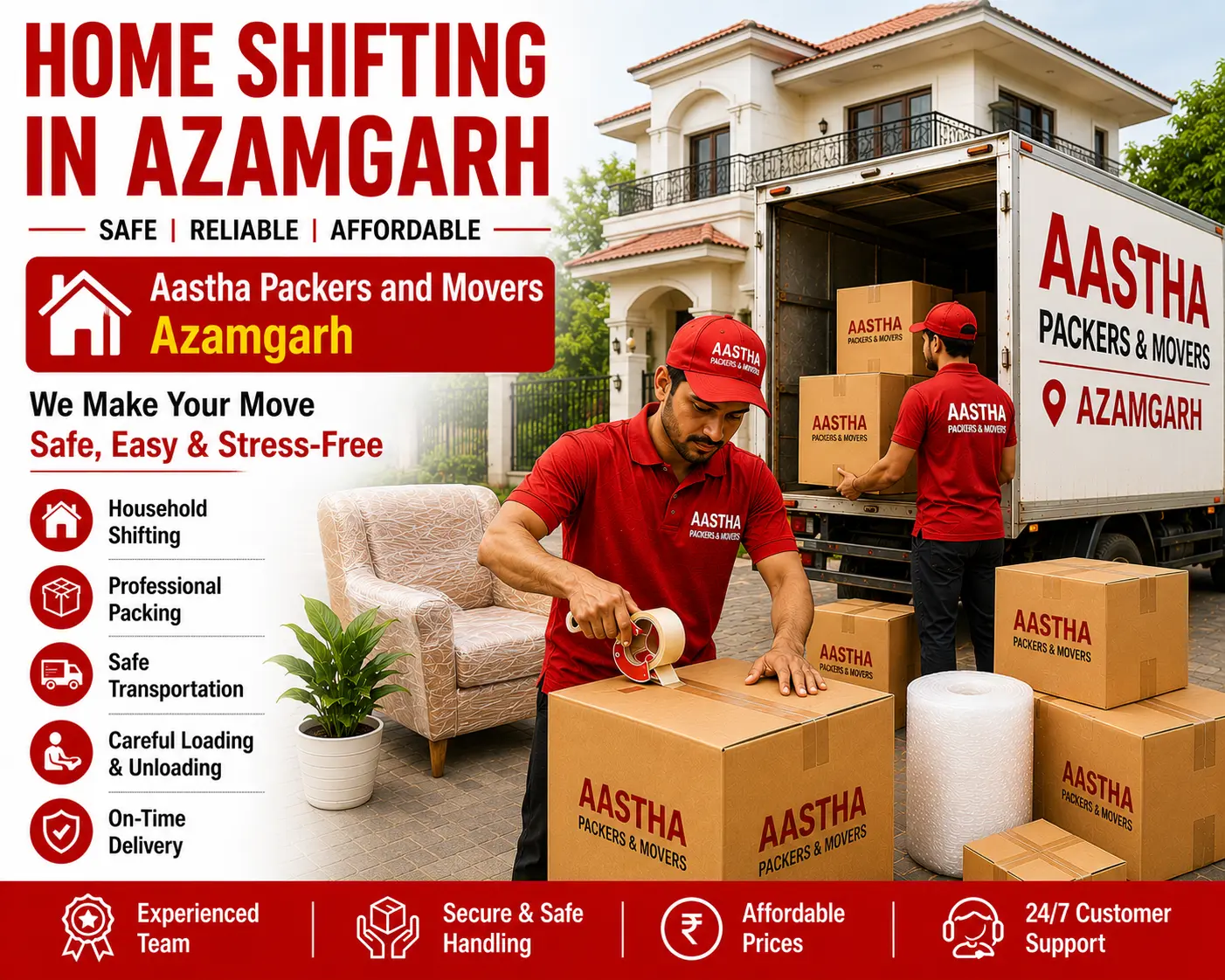 Home Shifting Services in Azamgarh
