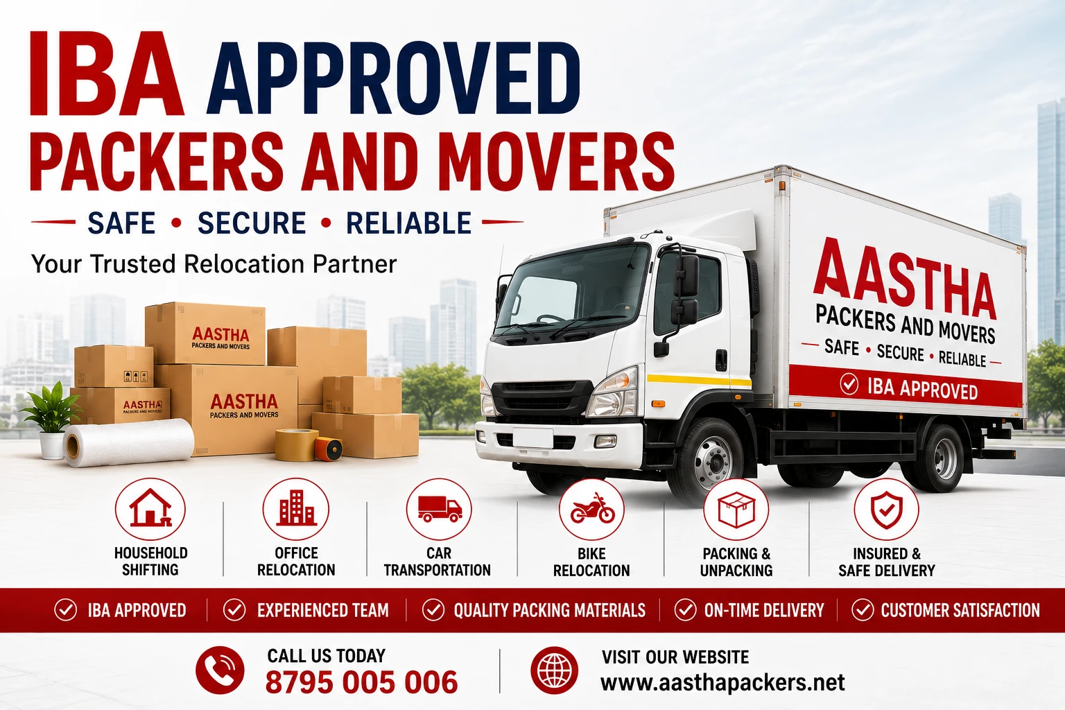 IBA Approved Packers and Movers