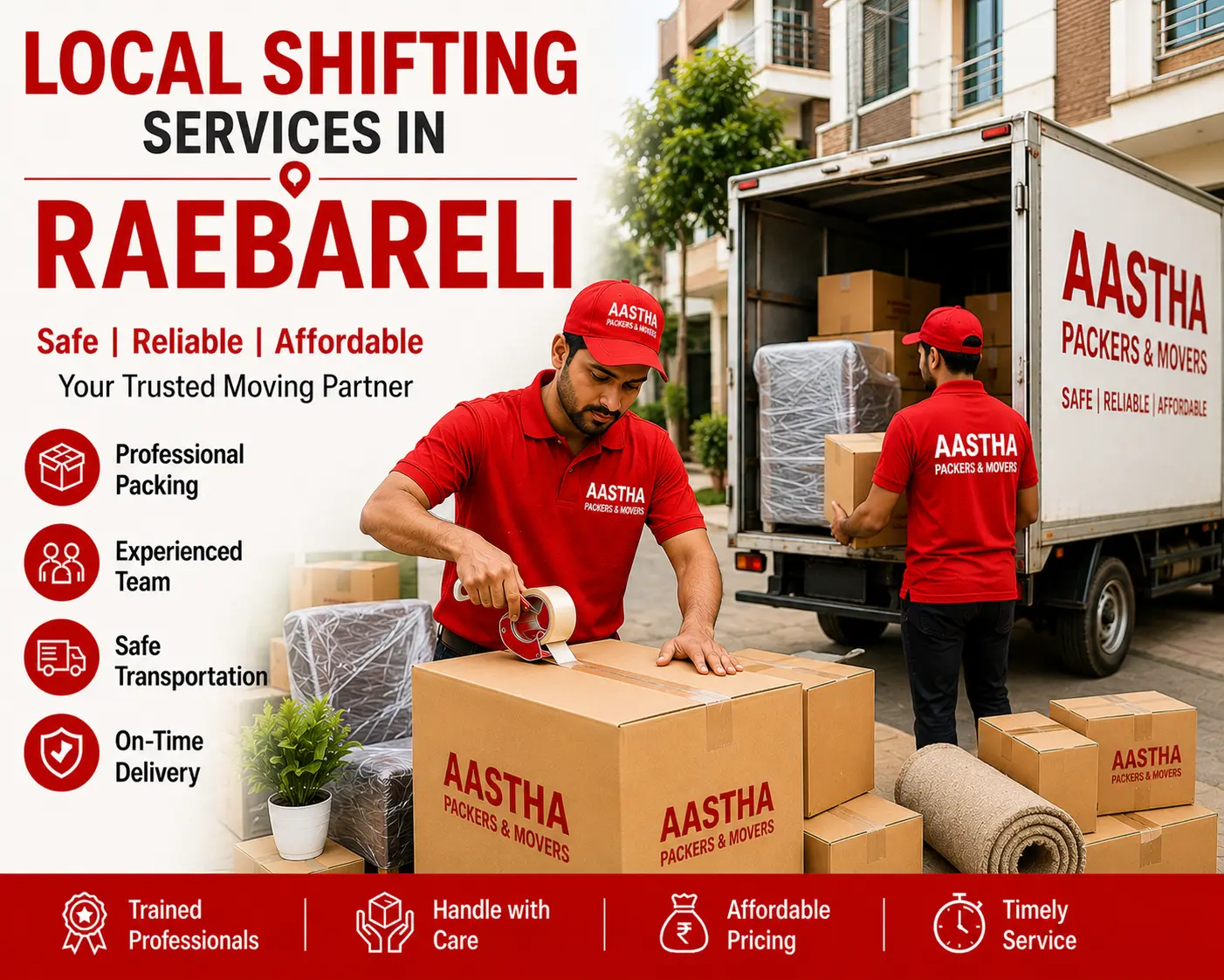 Local Shifting Services in Raebareli