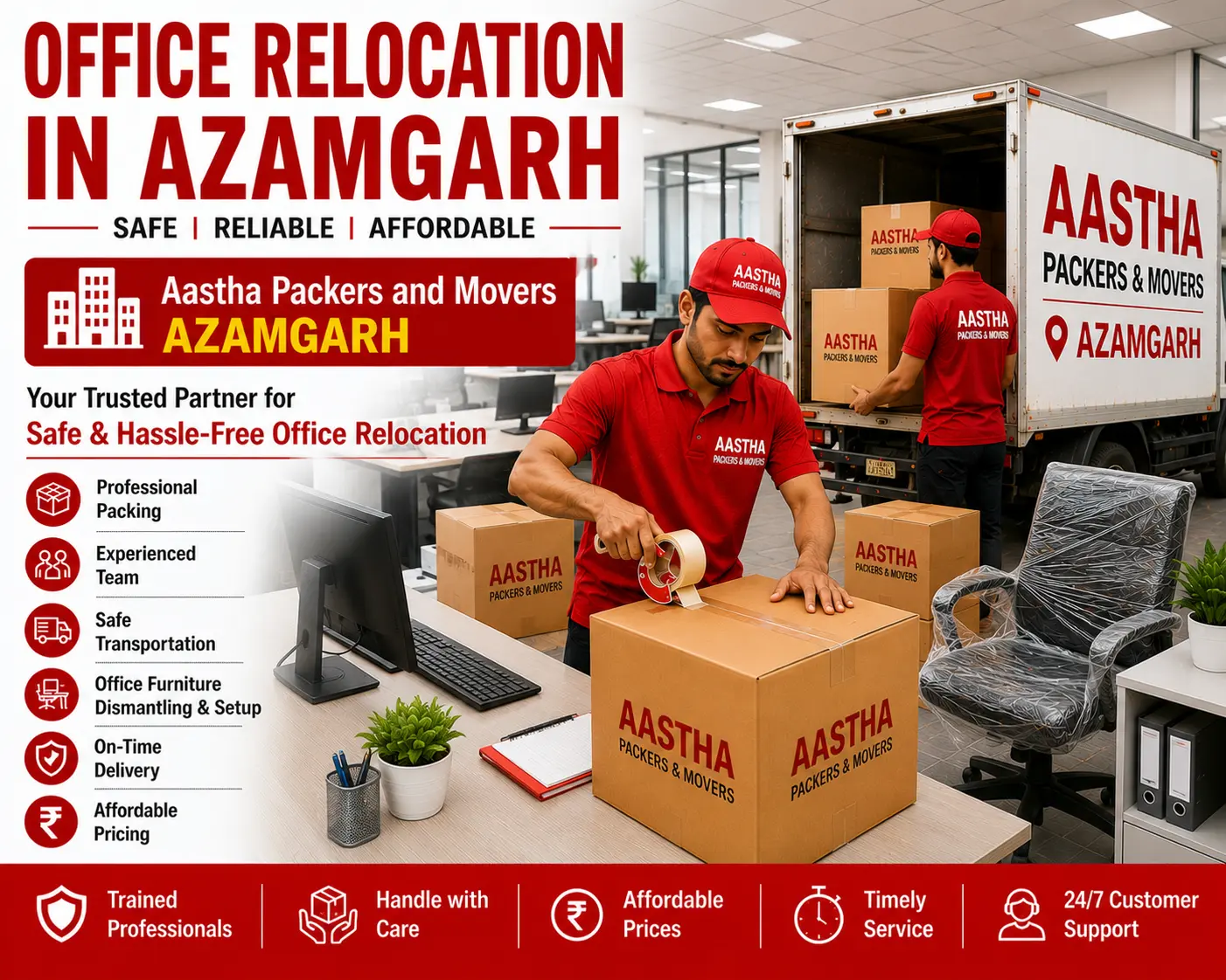 Office Relocation Services in Azamgarh
