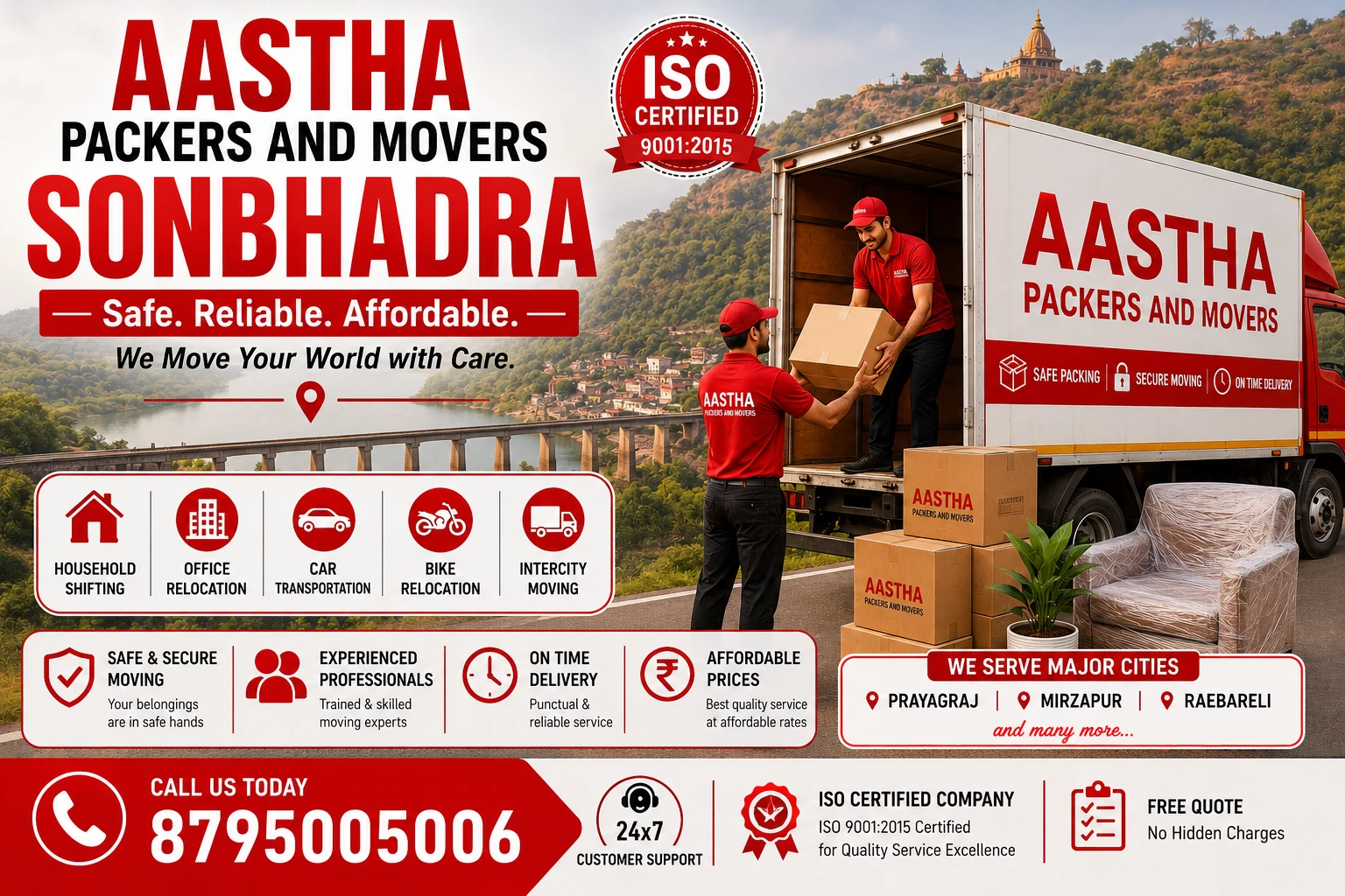 Packers and Movers Sonbhadra